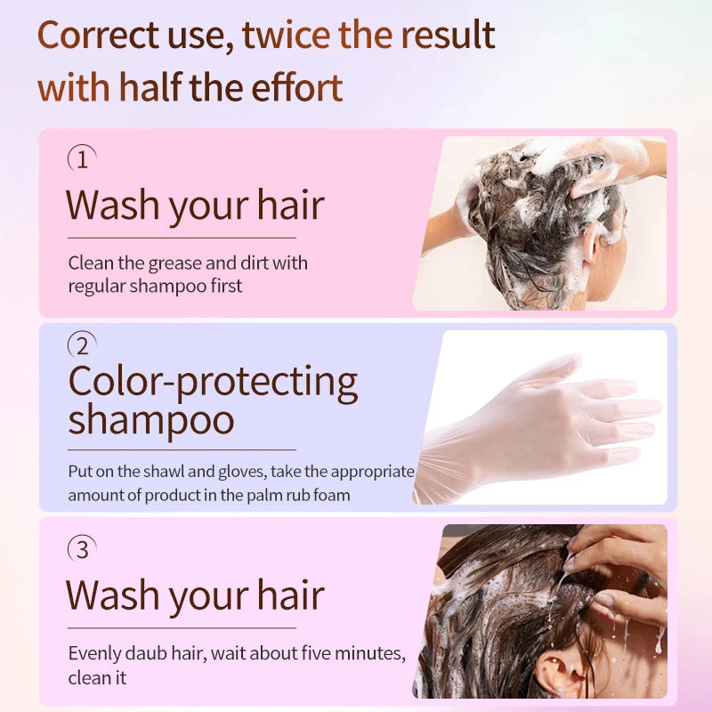 Shampoo para coloração capilar