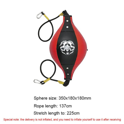 Boxing Punching Ball Training Reaction Speed Balls PU Leather Double End Punching Bag SpeedBall Gym Fitness Sports Equipment