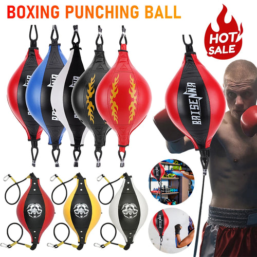 Boxing Punching Ball Training Reaction Speed Balls PU Leather Double End Punching Bag SpeedBall Gym Fitness Sports Equipment