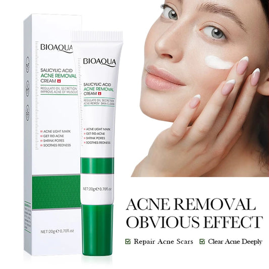 Creme para acne reparador de marcas