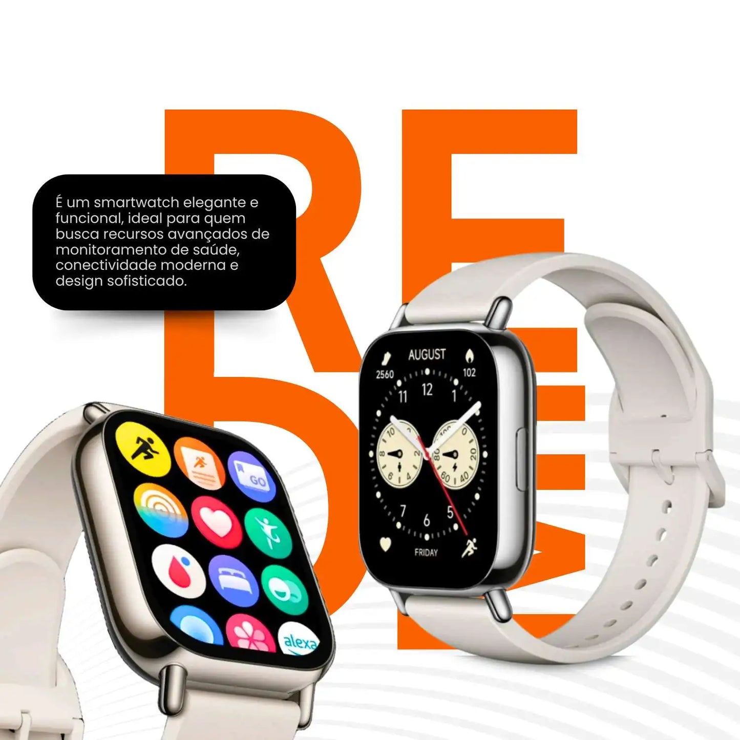 Xiaomi Redmi Watch 5 Lite Gold 1.96 Pol AMOLED Screen Smart Watch Battery Up To 18 Days Water Resistance 5ATM Bluetooth 5.3