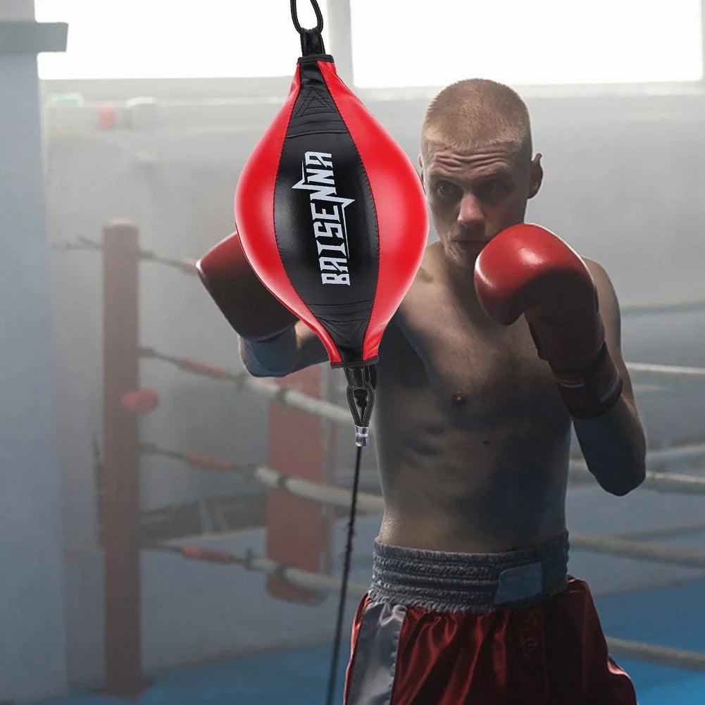 Boxing Punching Ball Training Reaction Speed Balls PU Leather Double End Punching Bag SpeedBall Gym Fitness Sports Equipment