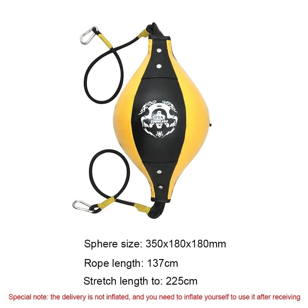 Boxing Punching Ball Training Reaction Speed Balls PU Leather Double End Punching Bag SpeedBall Gym Fitness Sports Equipment