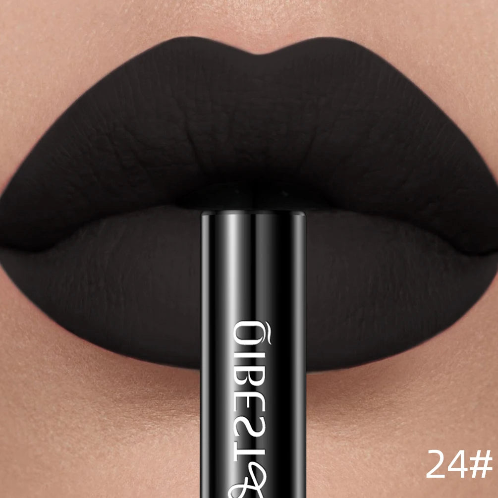 Batom liquido mate de longa duração a prova d'água