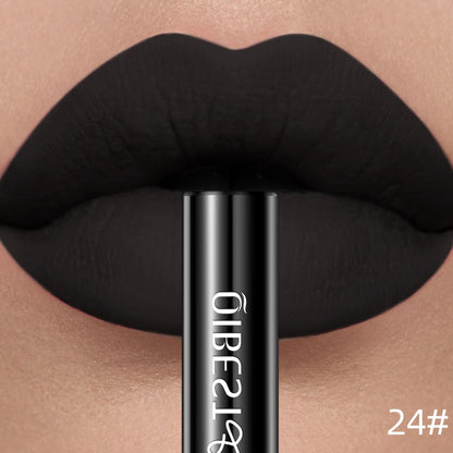 Batom liquido mate de longa duração a prova d'água