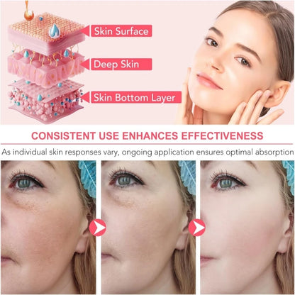 Creme facial em gel com colágeno removedor de cravos