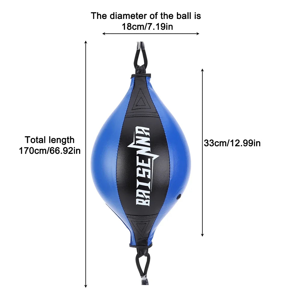 Boxing Punching Ball Training Reaction Speed Balls PU Leather Double End Punching Bag SpeedBall Gym Fitness Sports Equipment
