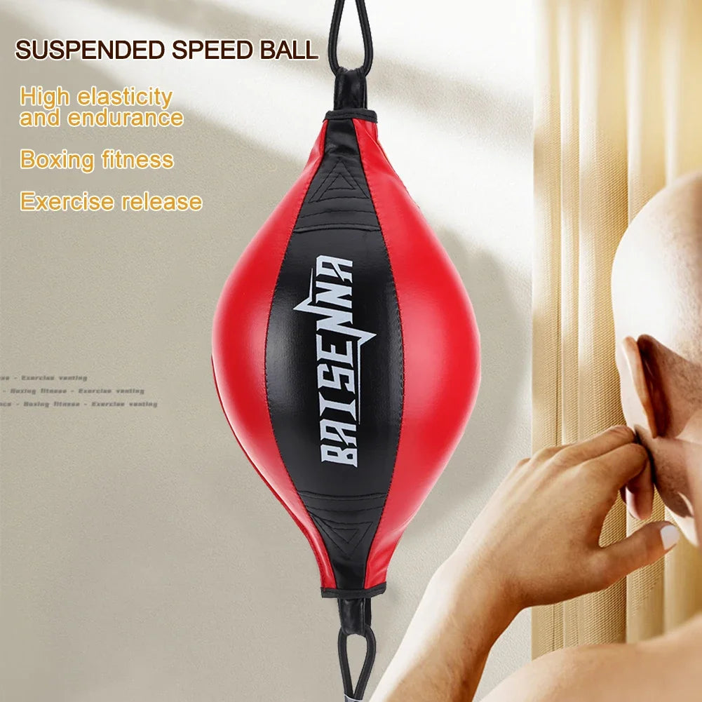 Boxing Punching Ball Training Reaction Speed Balls PU Leather Double End Punching Bag SpeedBall Gym Fitness Sports Equipment