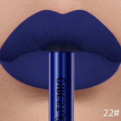 Batom liquido mate de longa duração a prova d'água