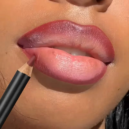 Lápis de contorno labial a prova d'água diversas cores