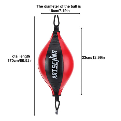 Boxing Punching Ball Training Reaction Speed Balls PU Leather Double End Punching Bag SpeedBall Gym Fitness Sports Equipment